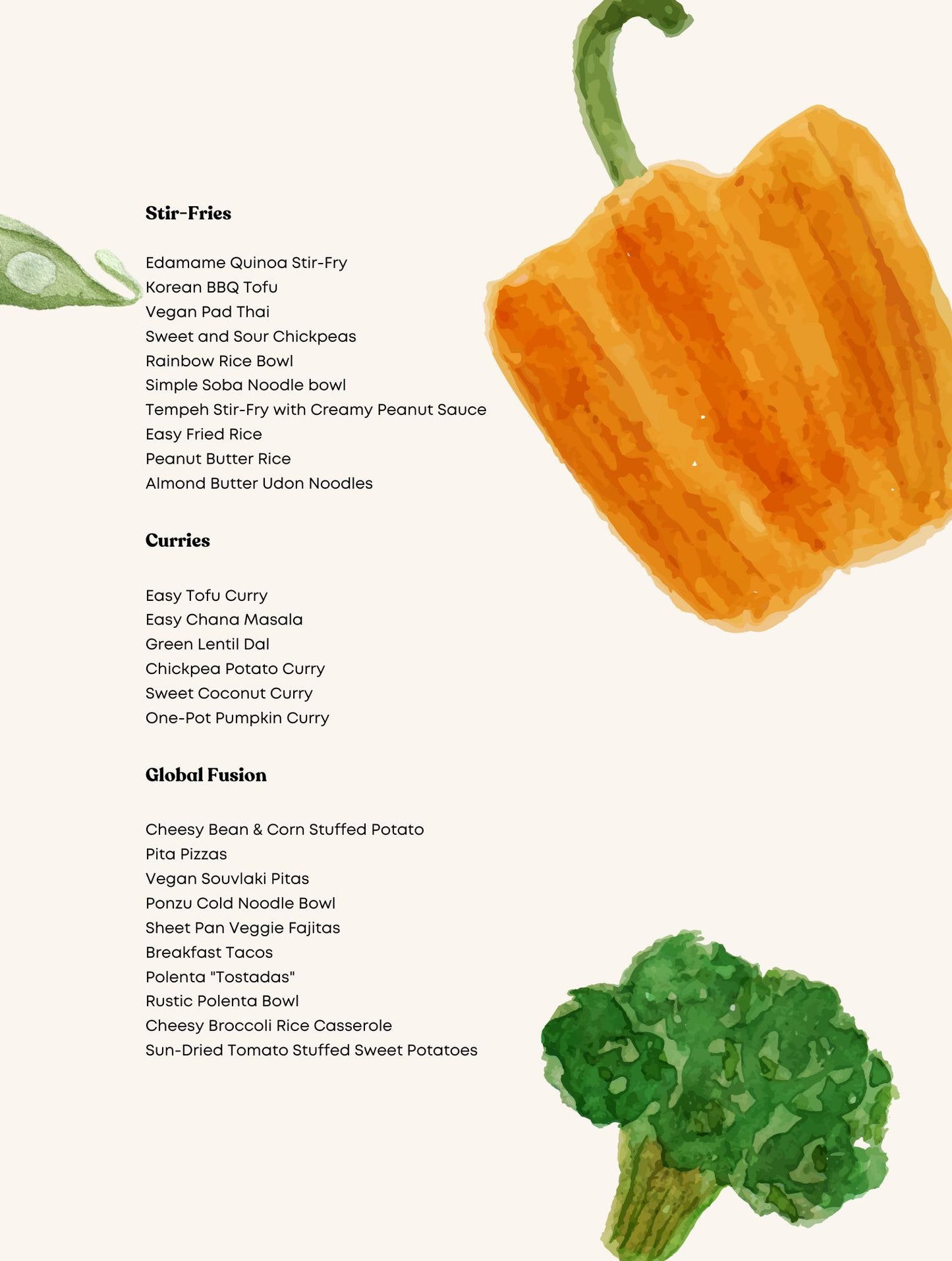 Whole Food Plant-Based Weeknight Dinners